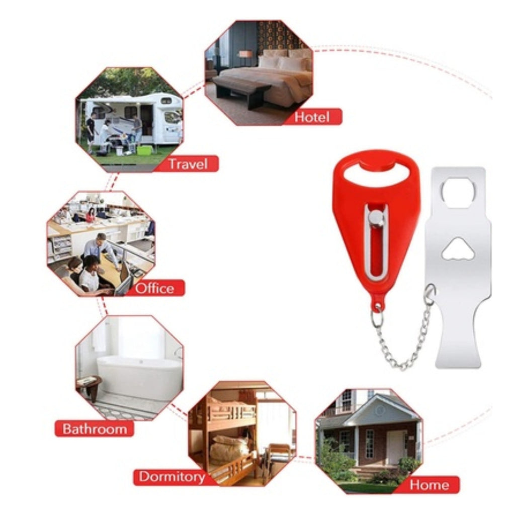 TravelShield™ Ultra-Secure Portable Door Lock